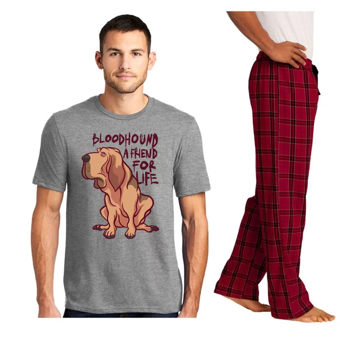 Bloodhound A Friend For Life Pajama Set