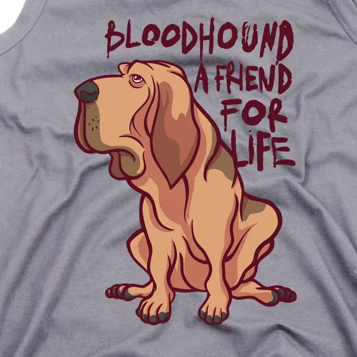 Bloodhound A Friend For Life Tank Top