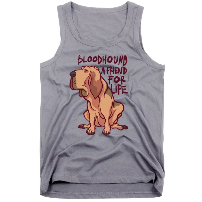 Bloodhound A Friend For Life Tank Top