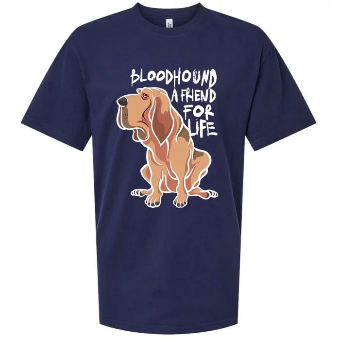 Bloodhound A Friend For Life Sueded Cloud Jersey T-Shirt