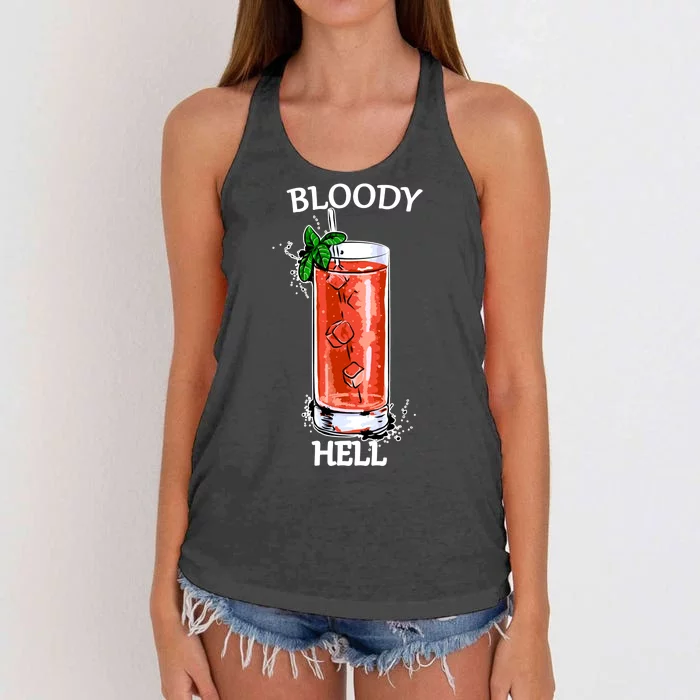 Bloody Hell Women's Knotted Racerback Tank