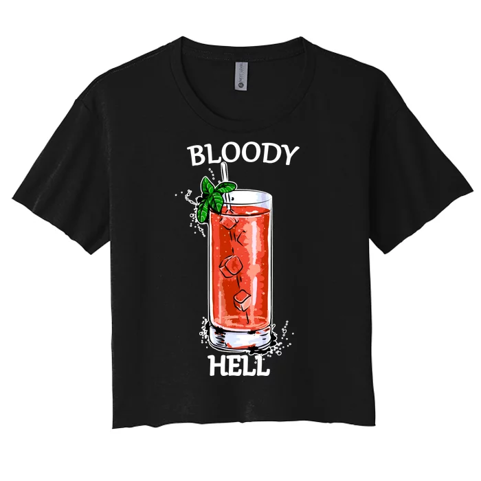 Bloody Hell Women's Crop Top Tee