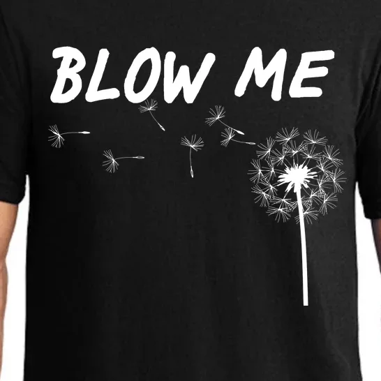 Blow Me Dandelion Pajama Set