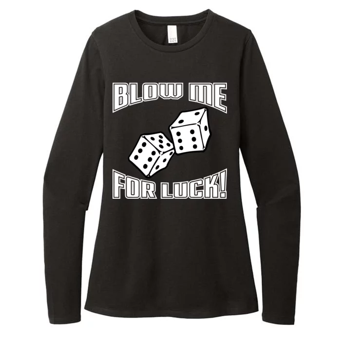 Blow Me For Luck Womens CVC Long Sleeve Shirt