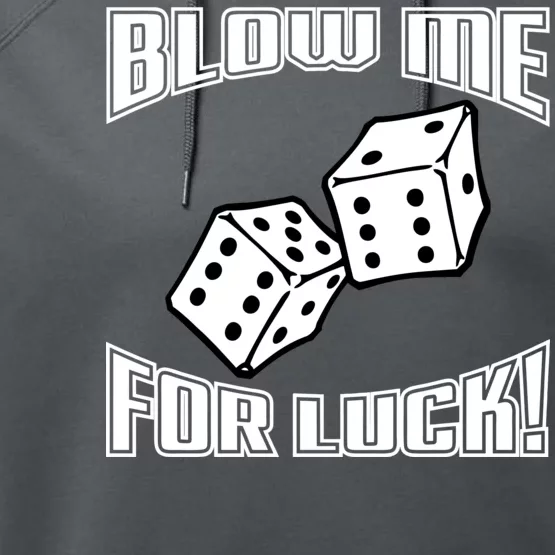 Blow Me For Luck Performance Fleece Hoodie