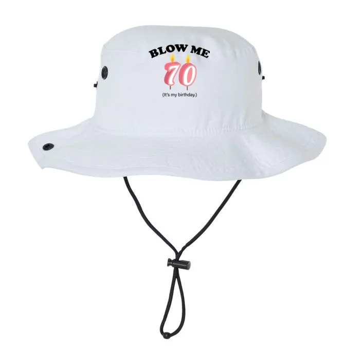 Blow Me It's My 70th Birthday Legacy Cool Fit Booney Bucket Hat