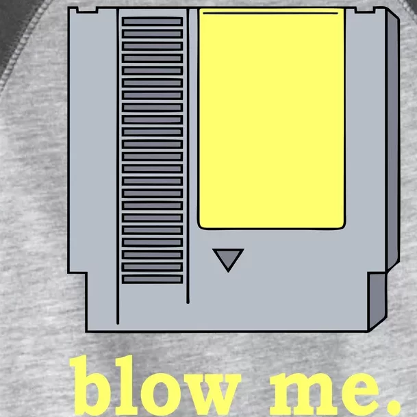 Blow Me Retro Video Game Toddler Fine Jersey T-Shirt