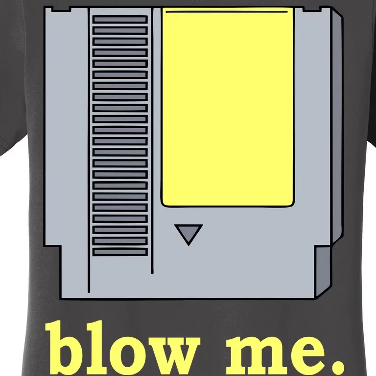 Blow Me Retro Video Game Women's T-Shirt