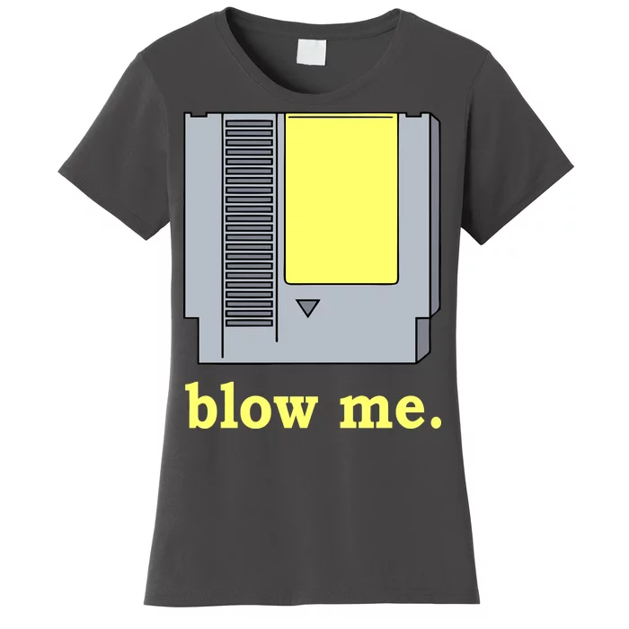 Blow Me Retro Video Game Women's T-Shirt