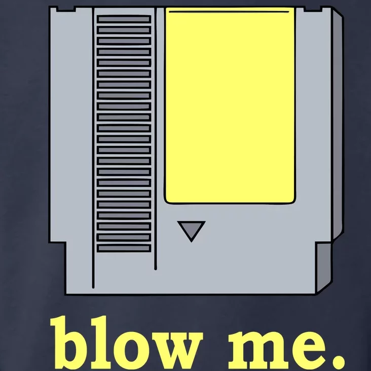 Blow Me Retro Video Game Toddler Hoodie