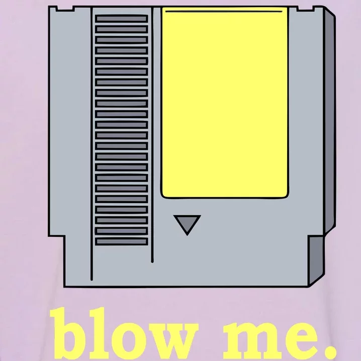 Blow Me Retro Video Game Garment-Dyed Sweatshirt