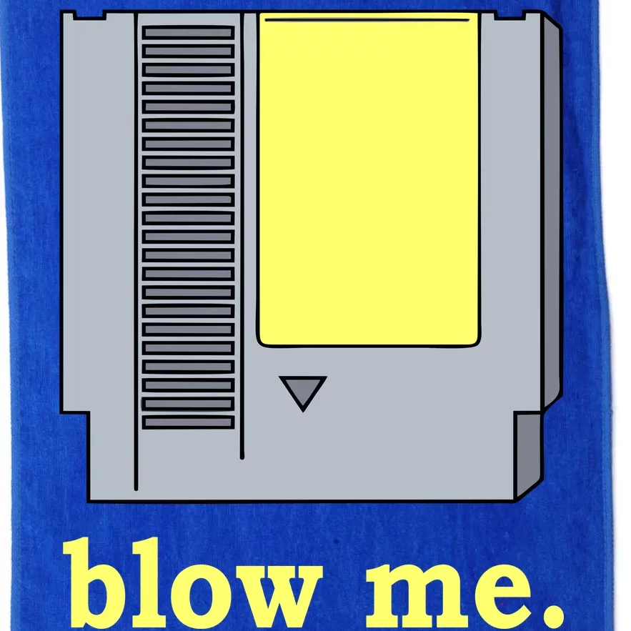 Blow Me Retro Video Game Platinum Collection Golf Towel