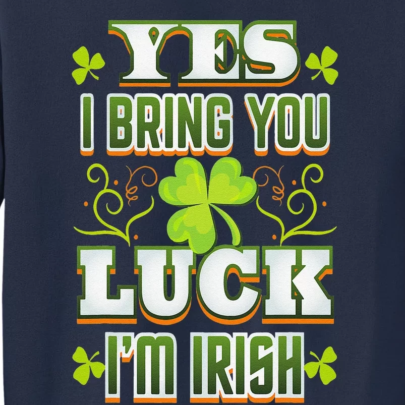 Bring Luck Patricks Day Celebration Sweatshirt