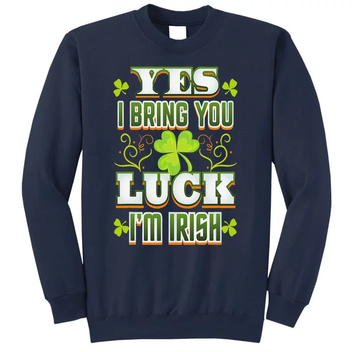 Bring Luck Patricks Day Celebration Sweatshirt