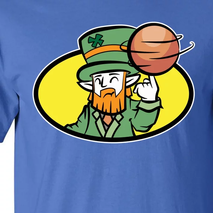 Basketball Lover Player St Patricks Day Green Graphic Gift Tall T-Shirt