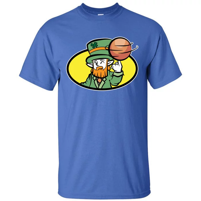 Basketball Lover Player St Patricks Day Green Graphic Gift Tall T-Shirt