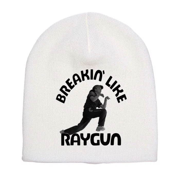 Breaking Like Raygun Short Acrylic Beanie