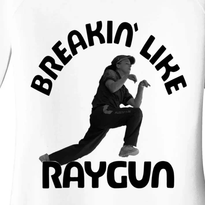 Breaking Like Raygun Women's Perfect Tri Tunic Long Sleeve Shirt