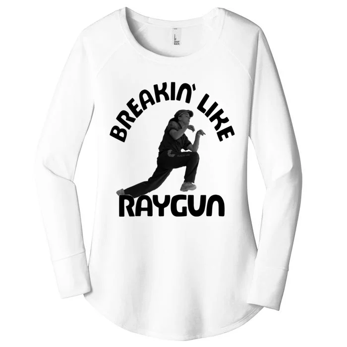 Breaking Like Raygun Women's Perfect Tri Tunic Long Sleeve Shirt