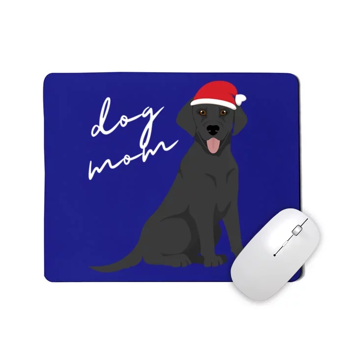 Black Labrador Retriever Dog Mom Christmas Funny Gift Mousepad