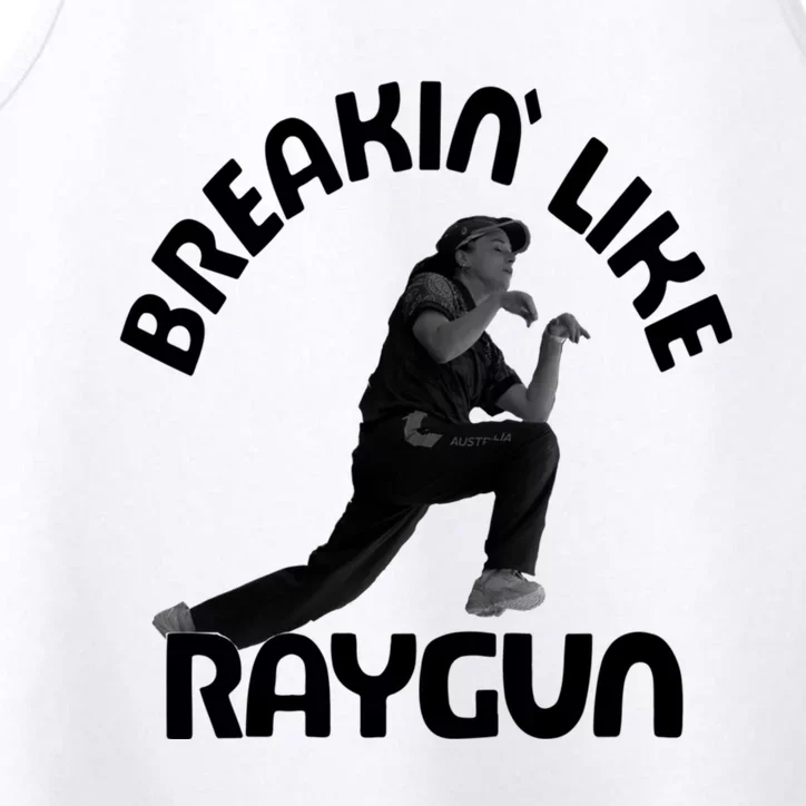 Breaking Like Raygun Performance Tank