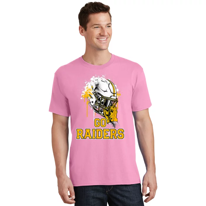 Benjamin Logan Raiders Rising Helmet Go T-Shirt