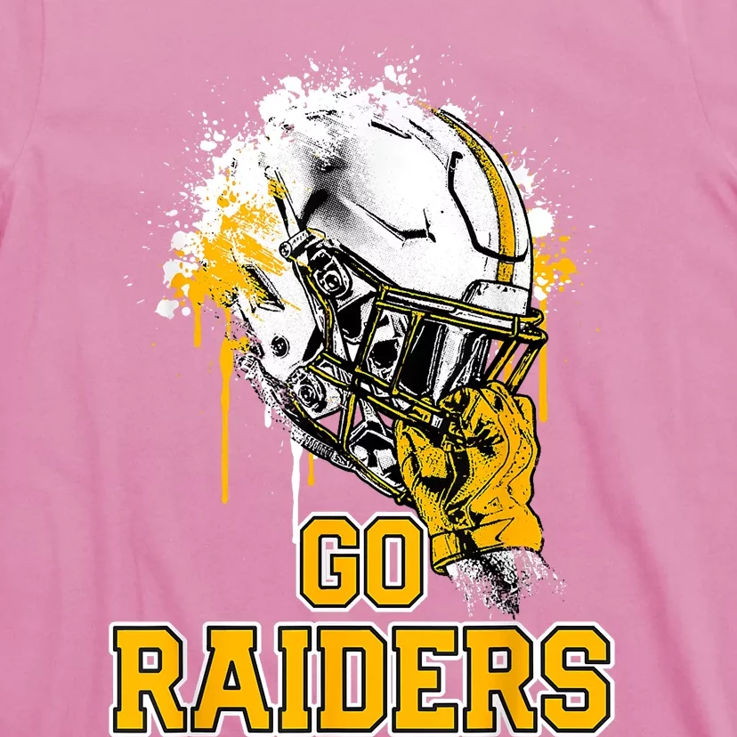 Benjamin Logan Raiders Rising Helmet Go T-Shirt