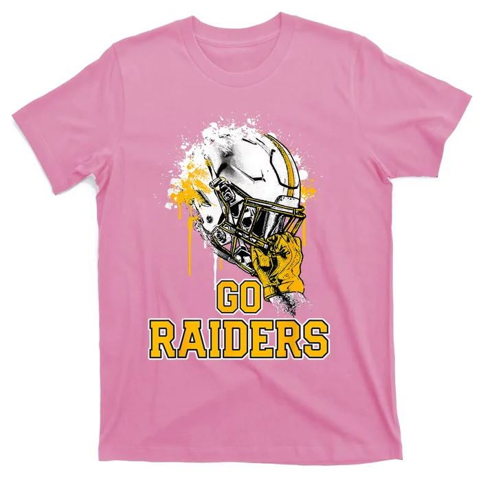 Benjamin Logan Raiders Rising Helmet Go T-Shirt