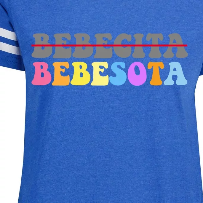 Bebesota Latina Retro Enza Ladies Jersey Football T-Shirt