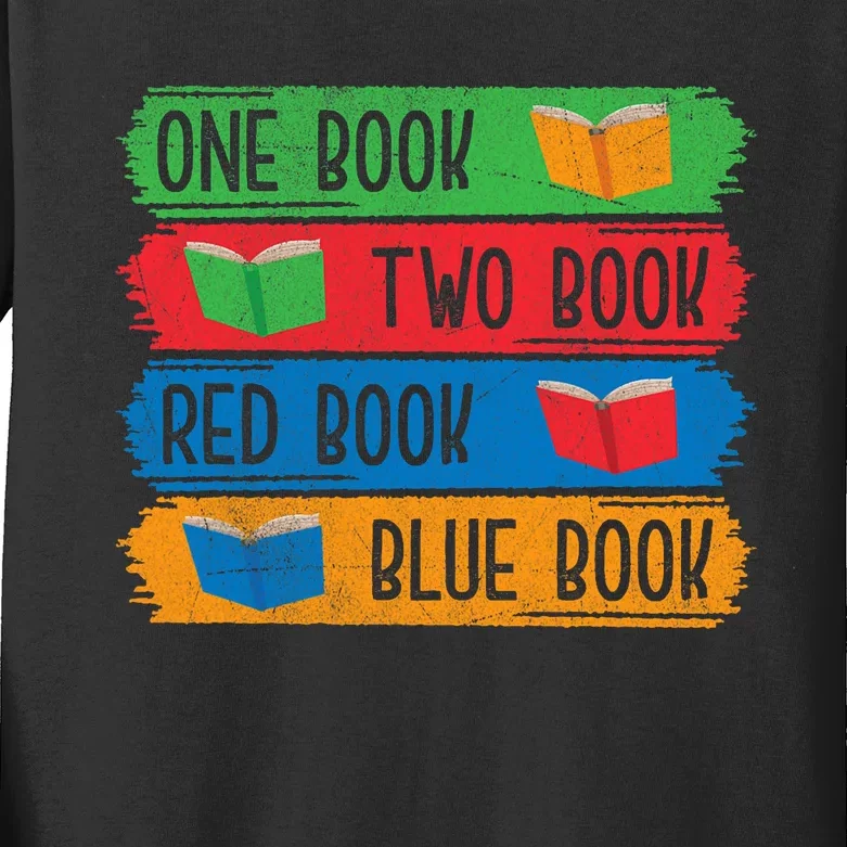 Book Lover Reading Book Worm Bibliophiles Nerds Librarians Kids Long Sleeve Shirt