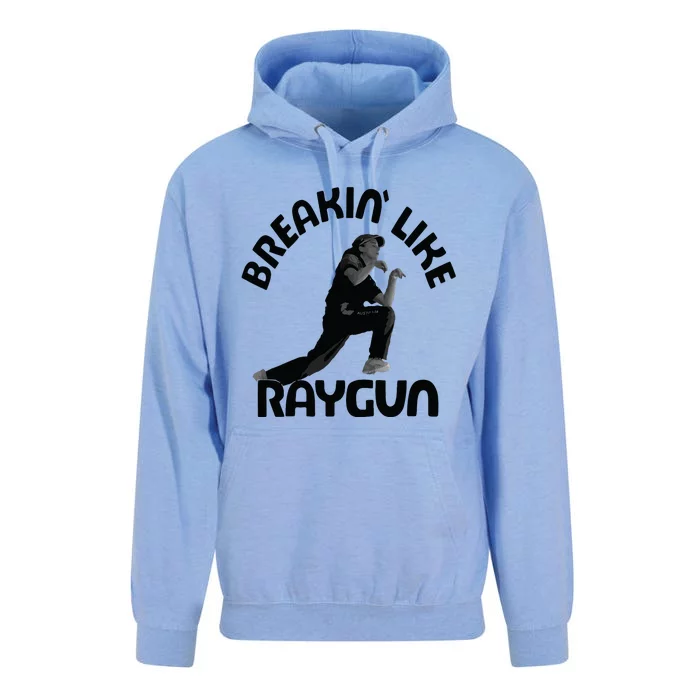 Breaking Like Raygun Unisex Surf Hoodie