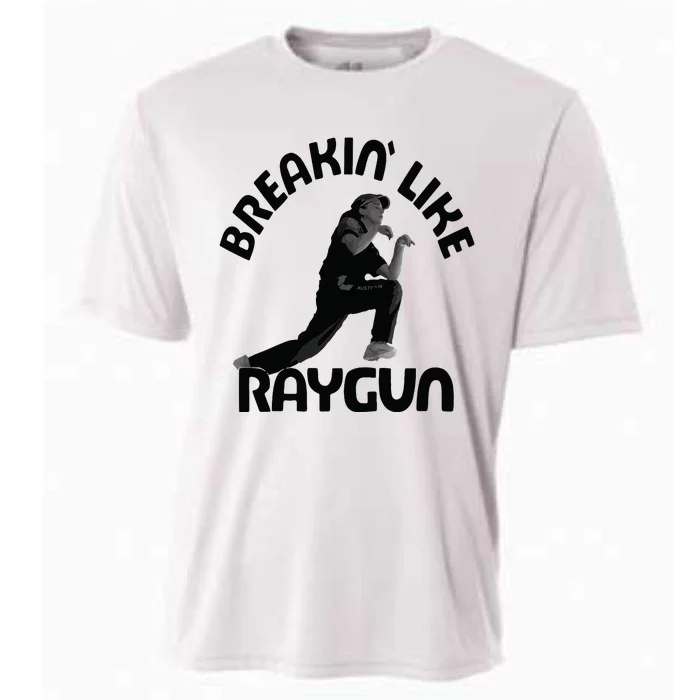 Breaking Like Raygun Cooling Performance Crew T-Shirt