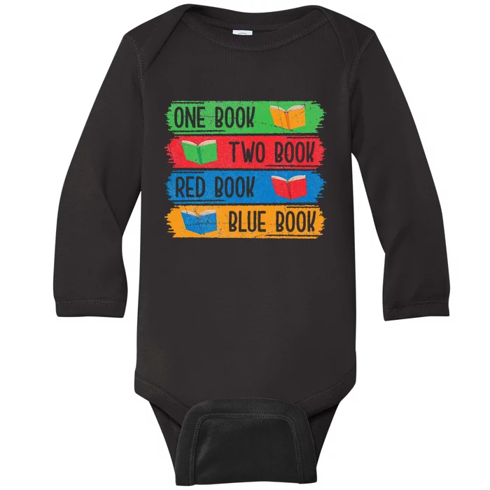 Book Lover Reading Book Worm Bibliophiles Nerds Librarians Baby Long Sleeve Bodysuit