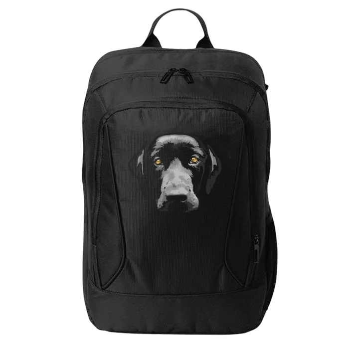 Black Labrador Retriever City Backpack