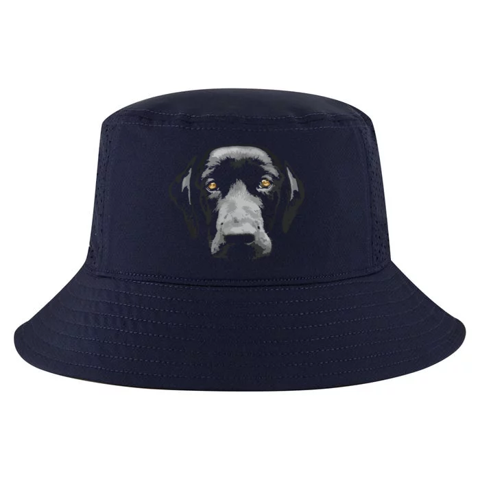 Black Labrador Retriever Cool Comfort Performance Bucket Hat