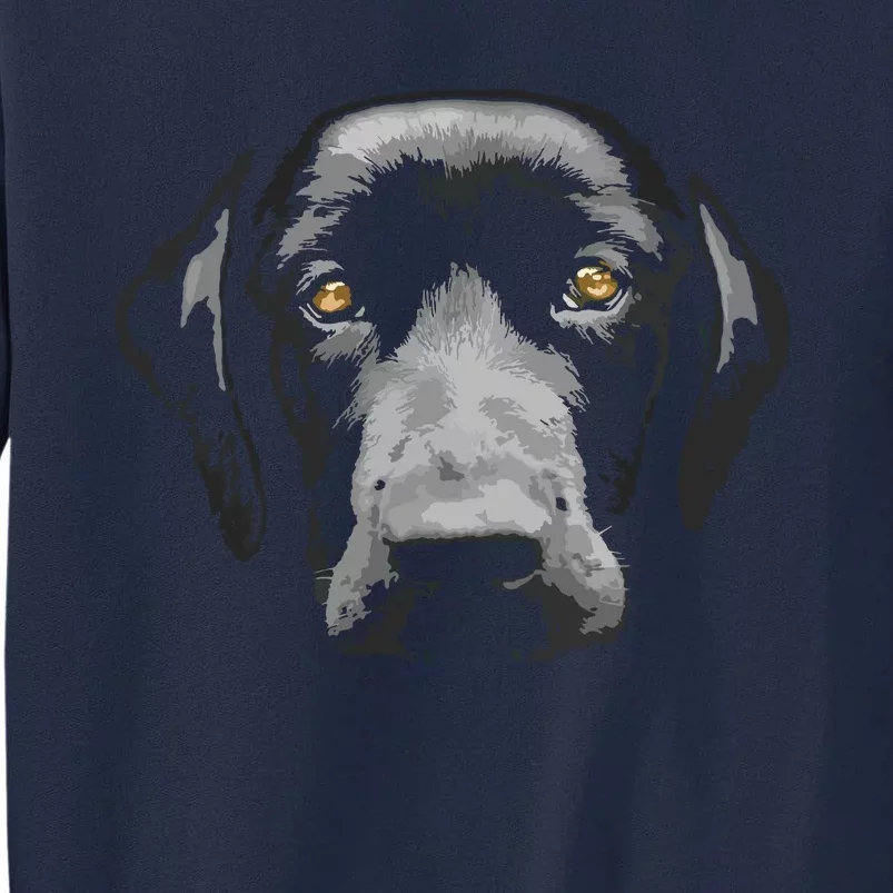 Black Labrador Retriever Tall Sweatshirt