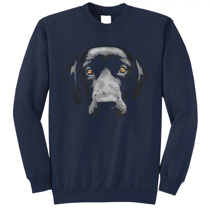 Black Labrador Retriever Tall Sweatshirt