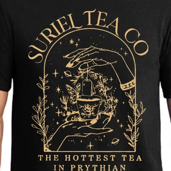 Book Lover Suriel Tea Co The Hottest Tea In Prythian Pajama Set