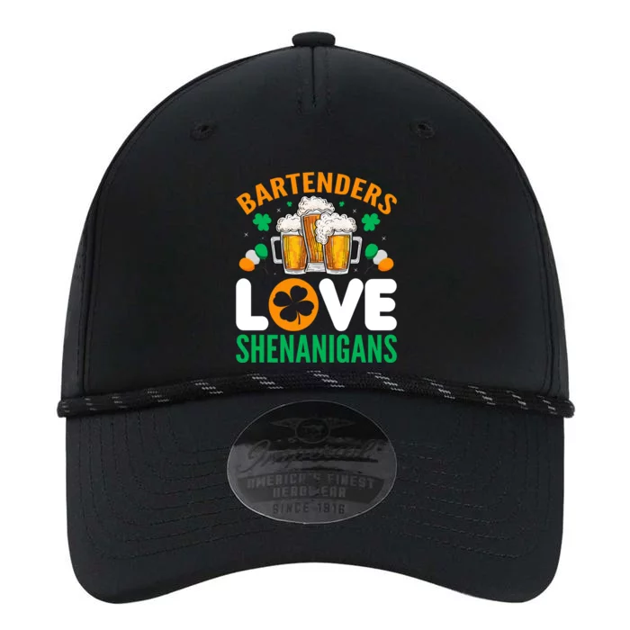 Bartenders Love Shenanigans Funny St Patricks Day Gift Performance The Dyno Cap