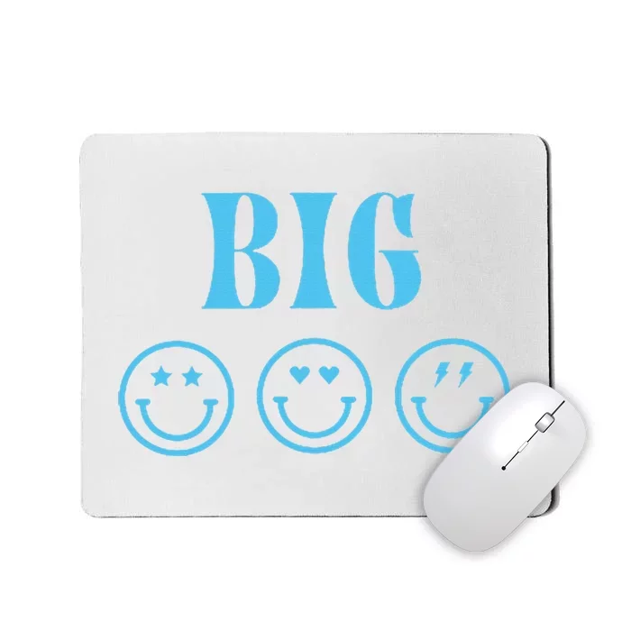 Big Little Sorority Reveal Big Smilies Retro Mousepad