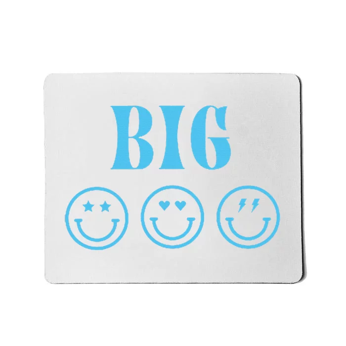 Big Little Sorority Reveal Big Smilies Retro Mousepad