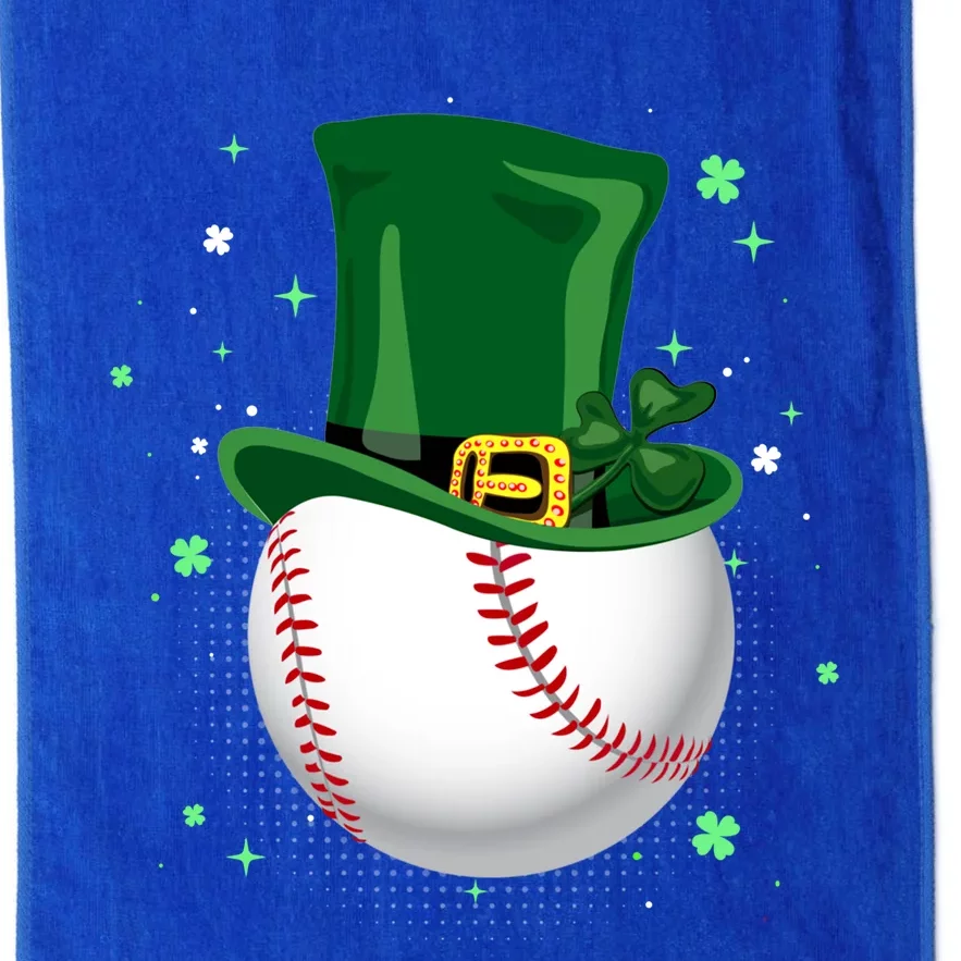 Baseball Leprechaun St Patricks Day Gift Cool Gift Platinum Collection Golf Towel