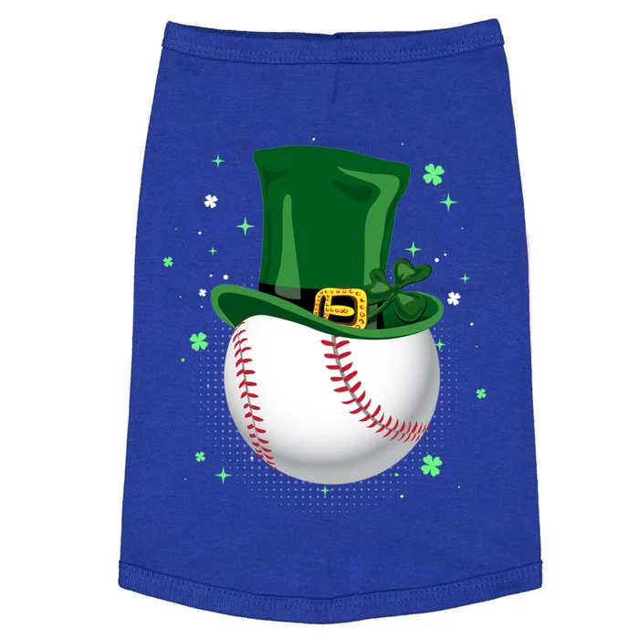 Baseball Leprechaun St Patricks Day Gift Doggie Tank