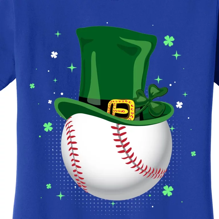 Baseball Leprechaun St Patricks Day Gift Women's T-Shirt