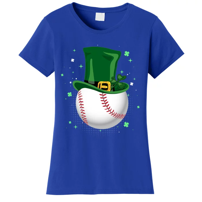 Baseball Leprechaun St Patricks Day Gift Women's T-Shirt