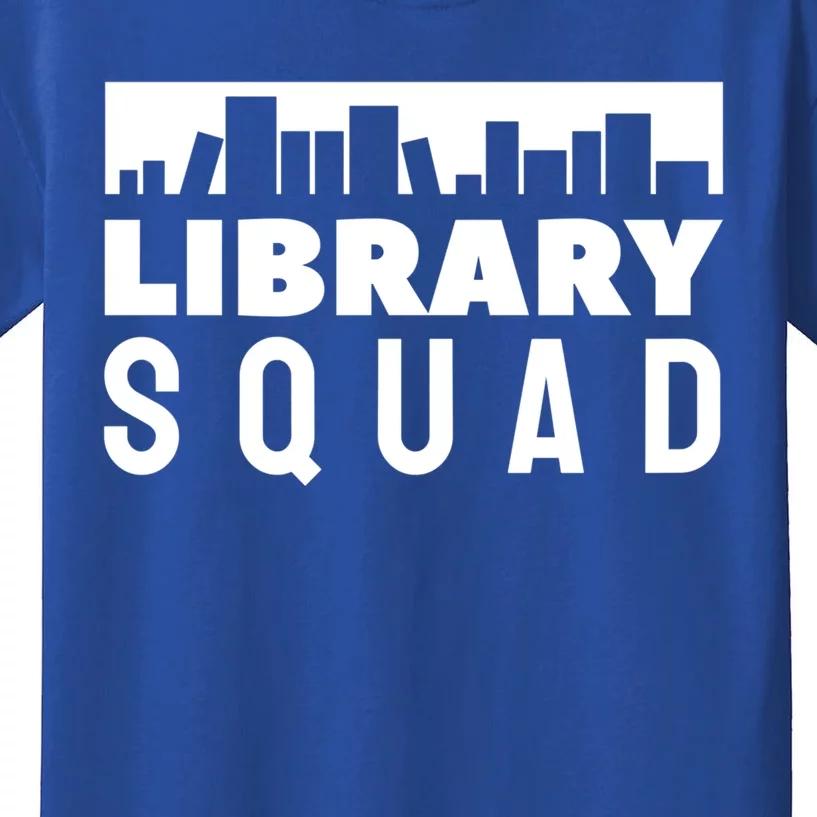 Bookworm Library Squad Librarian Themed Gift Kids T-Shirt