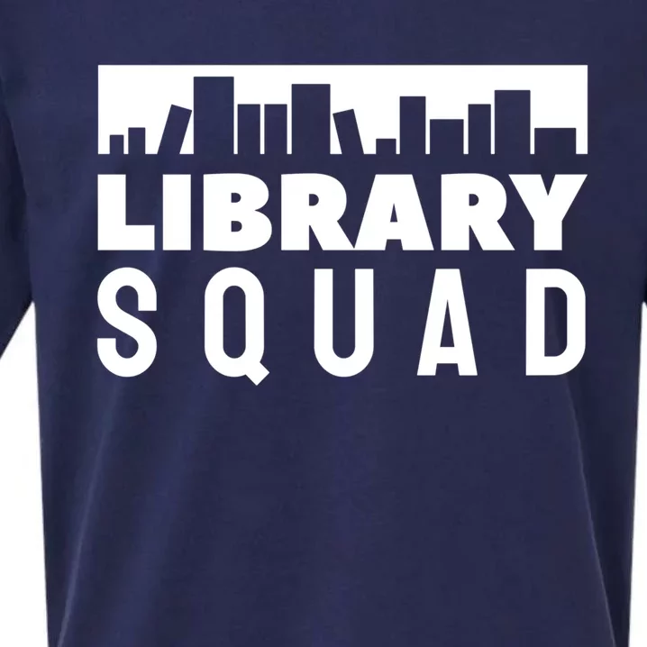 Bookworm Library Squad Librarian Themed Gift Sueded Cloud Jersey T-Shirt