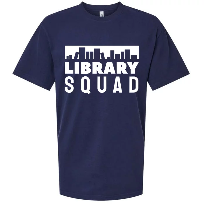 Bookworm Library Squad Librarian Themed Gift Sueded Cloud Jersey T-Shirt