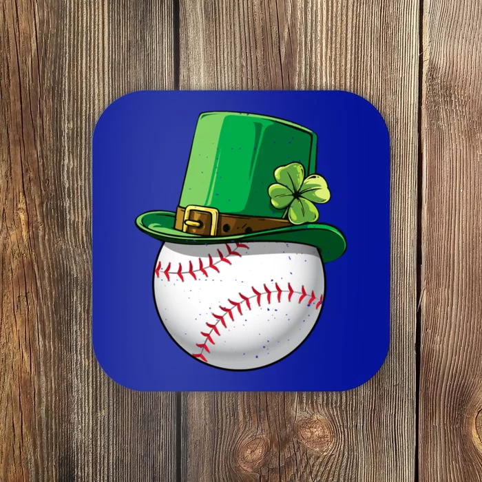 Baseball Leprechaun St Patricks Day Gift Gift Coaster