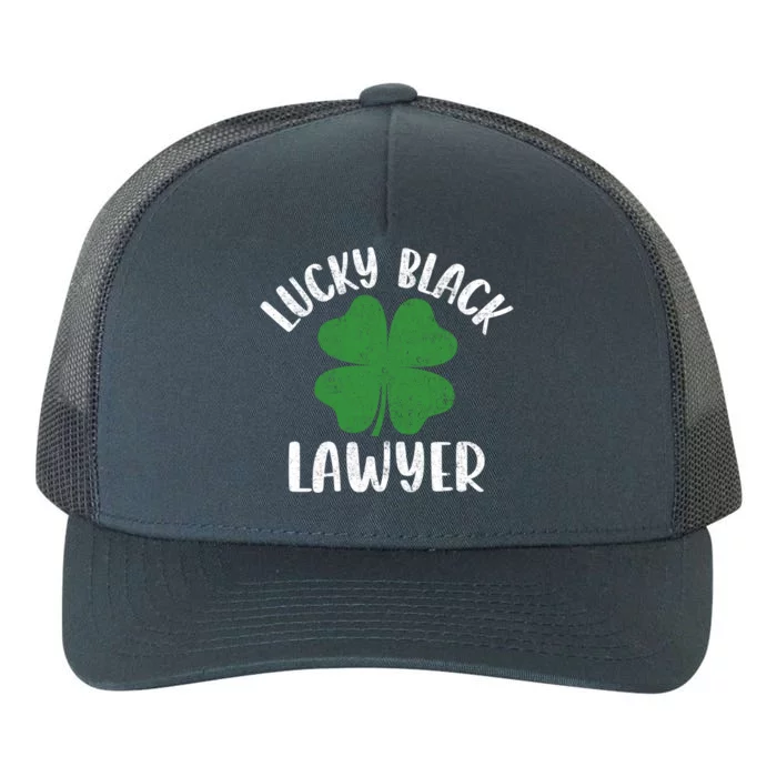 Black Lawyer St Patrick's Day African American Attorney Gift Yupoong Adult 5-Panel Trucker Hat